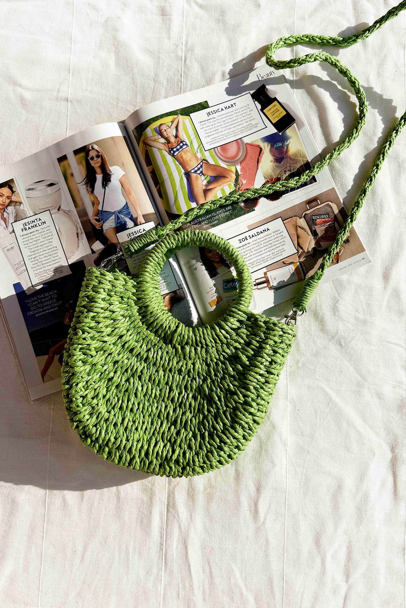 Paloma Bag - Green | Sage and Paige AUS.