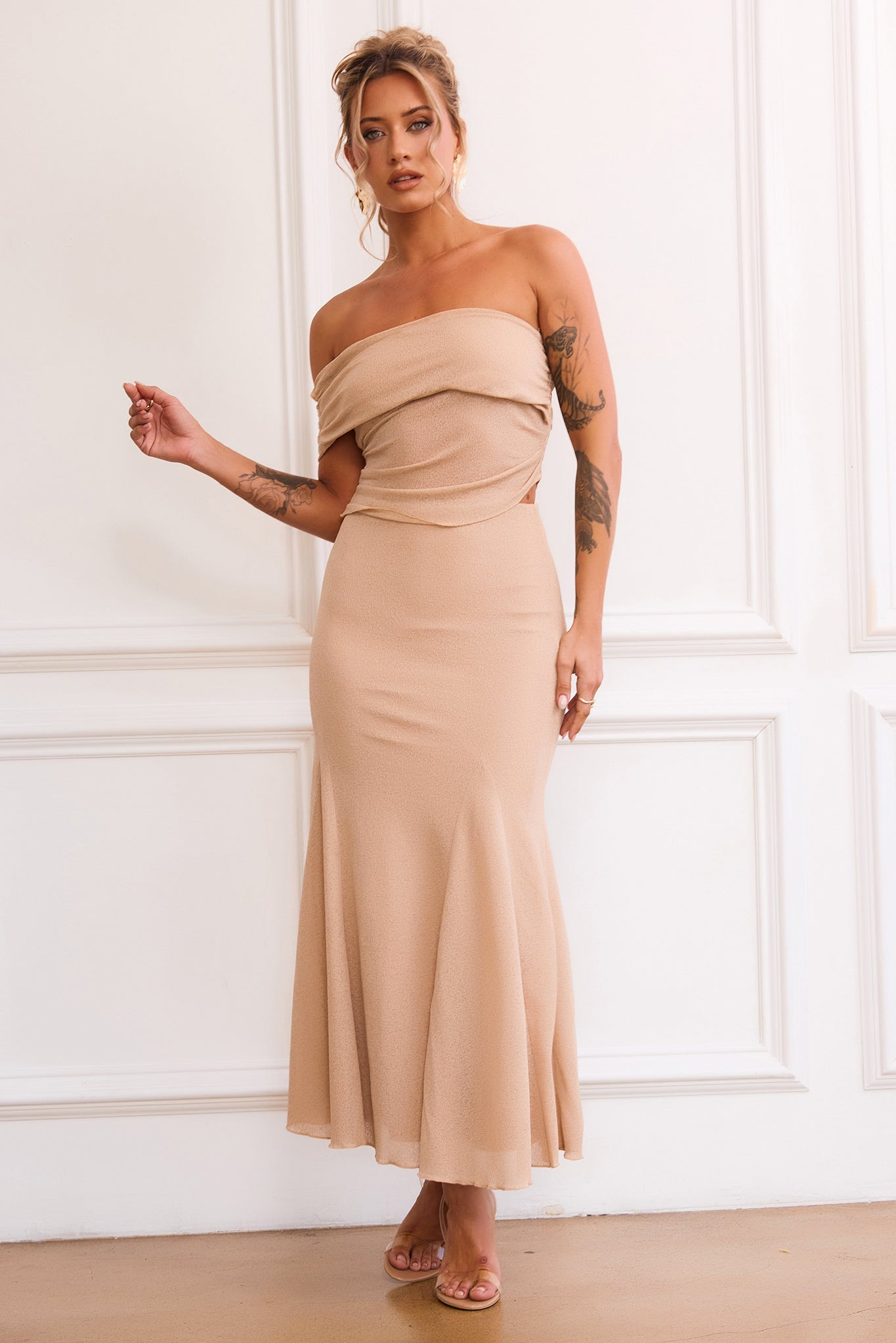Picture Perfect Top - Tan | Sage and Paige AUS.