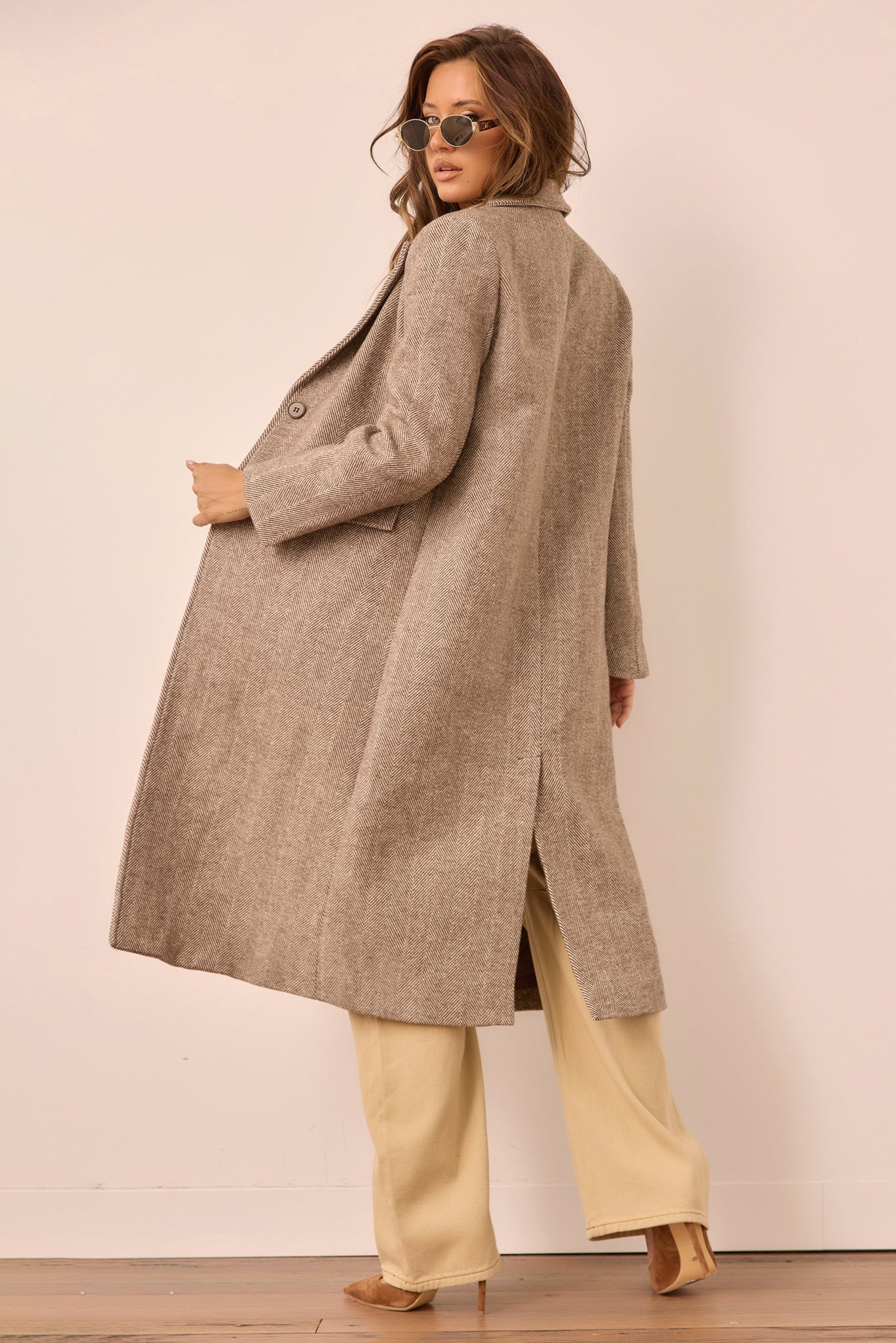 Lizzie Coat - Chocolate