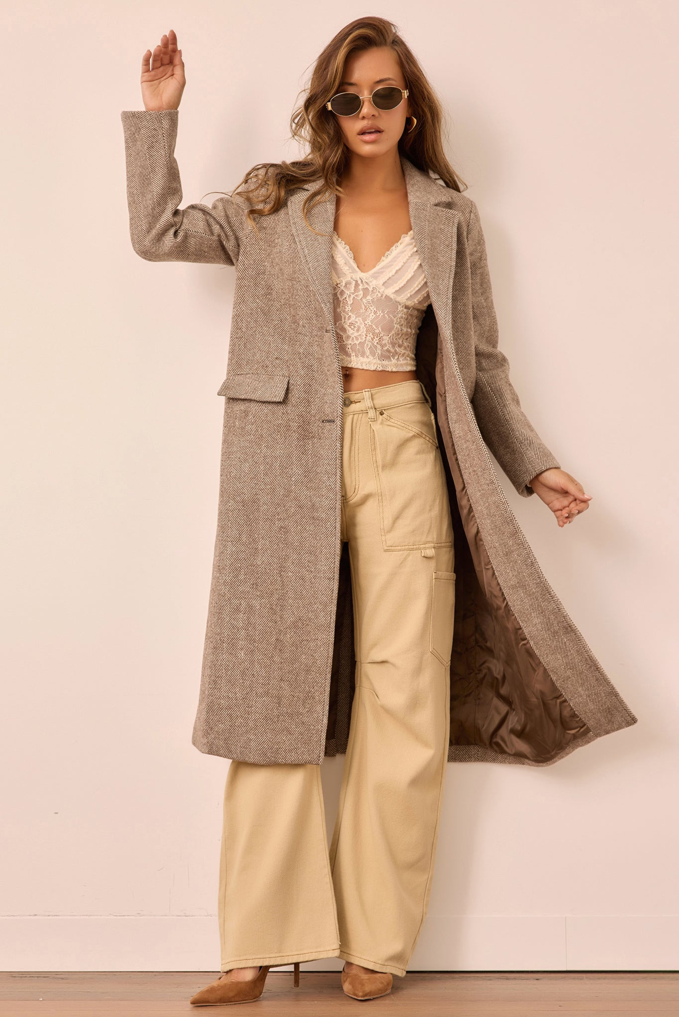 Lizzie Coat - Chocolate