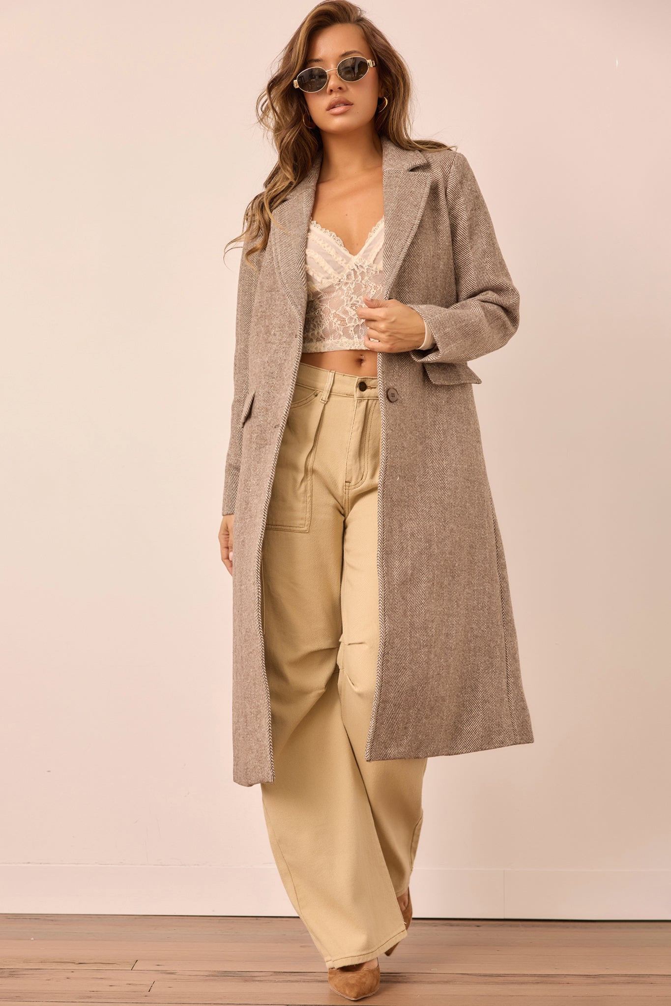 Lizzie Coat - Chocolate