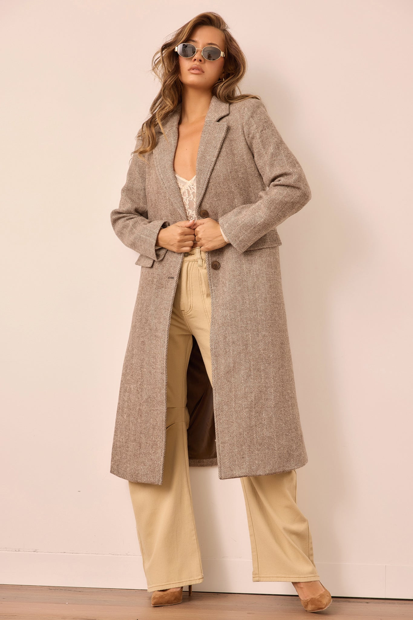 Lizzie Coat - Chocolate