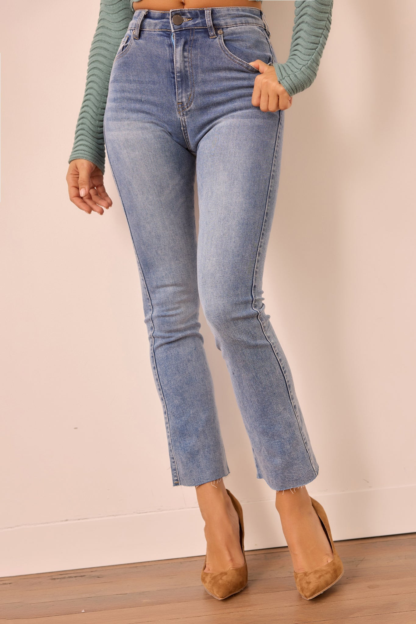 Saltwater Blue Jeans - Washed Blue