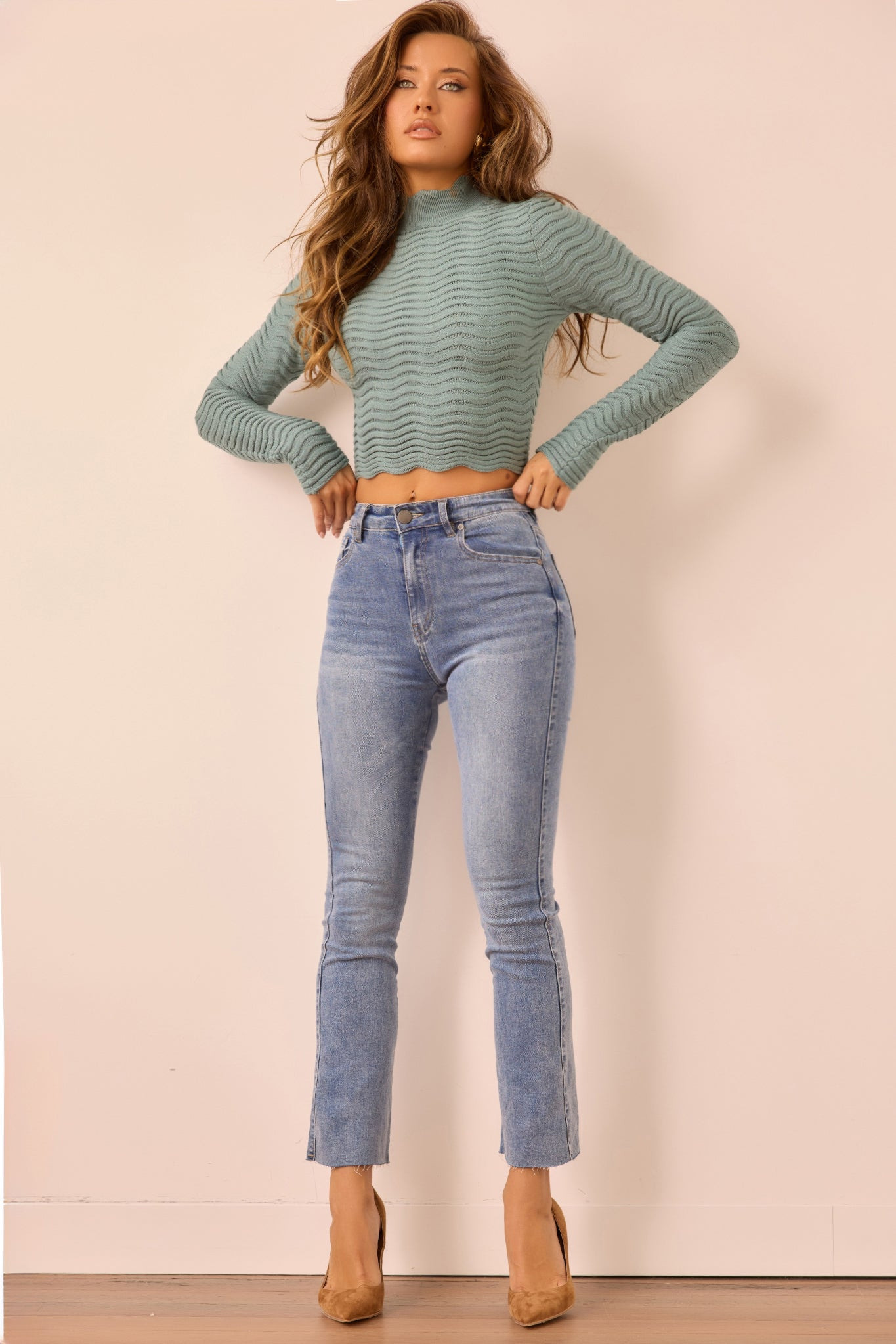 Saltwater Blue Jeans - Washed Blue