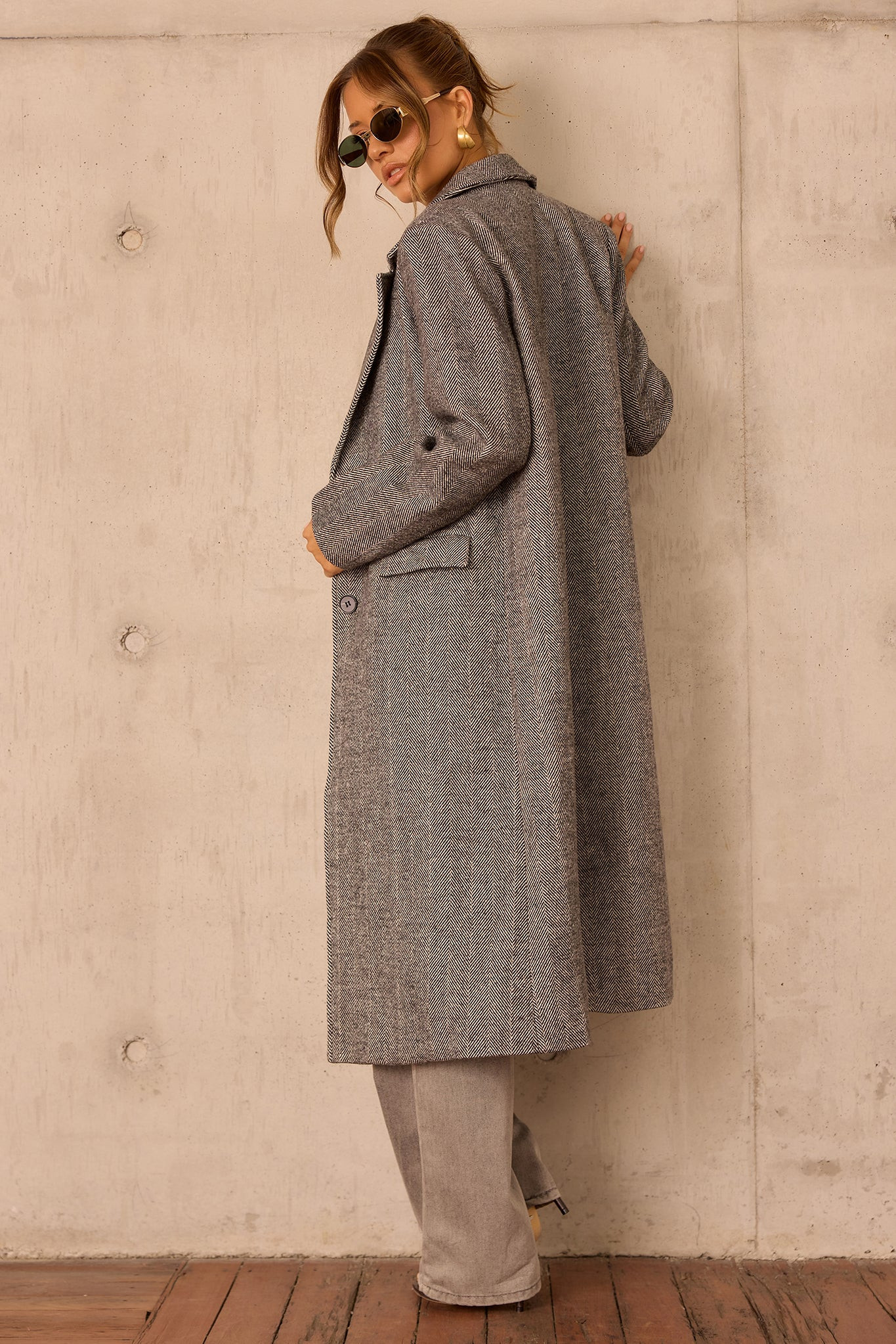 Lizzie Coat - Charcoal