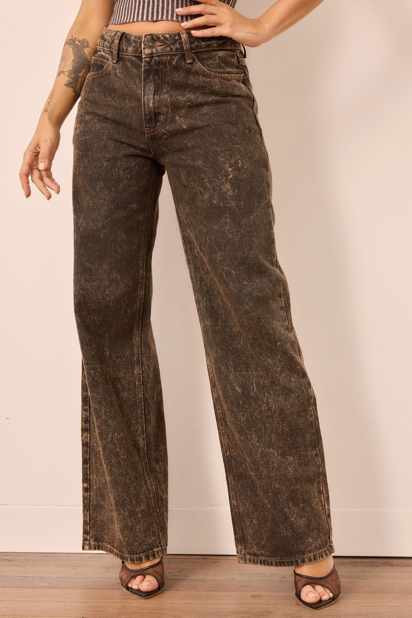 Alchemy Denim Jeans - Charcoal Brown