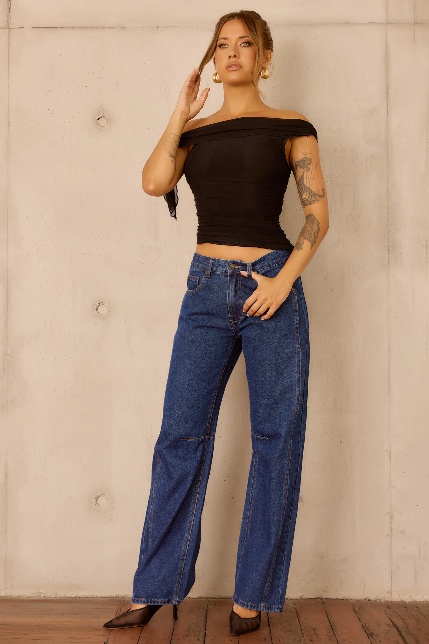 Ayla Jeans - Denim Blue