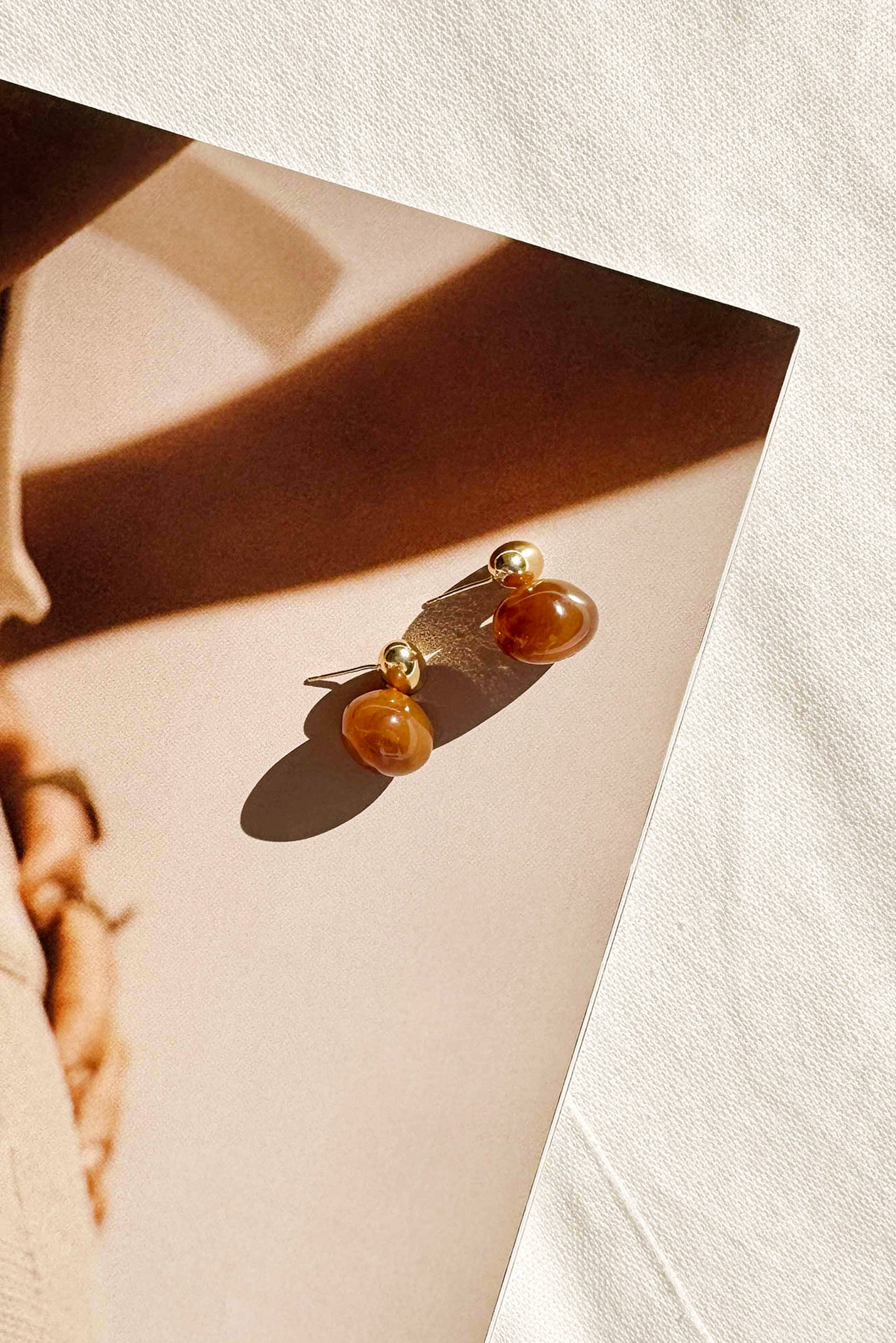 Win Instantly Earrings - Brown