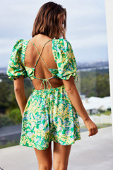 La Perla Mini Dress - Emerald | Sage and Paige AUS.
