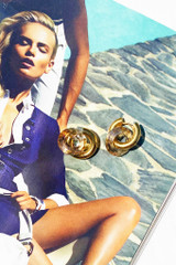 Premiere Sparkle Earrings - Rose Gold | Sage and Paige AUS.