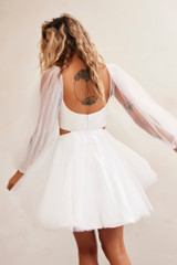 Saint Malo Mini Dress - White | Sage and Paige AUS. Saint Malo Mini Dress - White | Sage and Paige AUS.