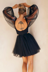 Saint Malo Mini Dress - Black | Sage and Paige AUS.