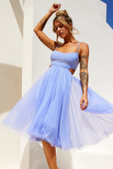 Got Glam Midi Dress - Cornflower | Sage and Paige AUS. Got Glam Midi Dress - Cornflower | Sage and Paige AUS.