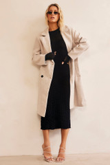 Beautiful Escape Coat - Beige | Sage and Paige AUS.