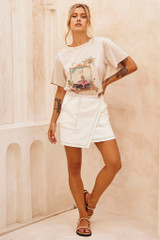 Le Island Tee - Sand | Sage and Paige AUS.