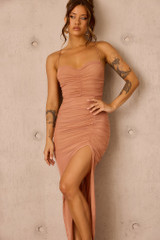 Last Dance Midi Dress - Mocha Last Dance Midi Dress - Mocha