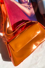 Over And Out Baguette Bag - Neon Orange | Sage and Paige AUS.