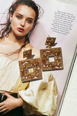 Suncather Earrings - Rose Gold | Sage and Paige AUS.