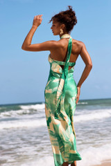 On The Dance Floor Maxi Dress - Green Multi | Sage and Paige AUS.