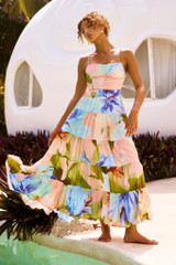 Endless Wishes Maxi Dress - Green Multi | Sage and Paige AUS.