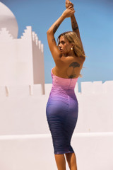Mila Midi Dress - Pink | Sage and Paige AUS.