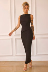 Coffee Chat Skirt - Black | Sage and Paige AUS.
