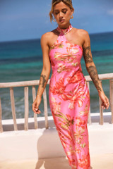 Dream On Georgia Maxi Dress - Pink | Sage and Paige AUS.