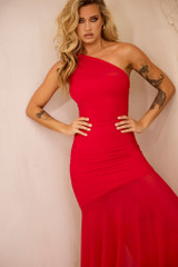 Your Lifestyle Maxi Dress - Red | Sage and Paige AUS.