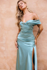 The Ridge Maxi Dress - Sage | Sage and Paige AUS.