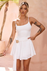 Peak Show Mini Dress - White | Sage and Paige AUS.