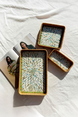 Brooke Tray Set - Aqua | Sage and Paige AUS.