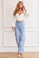 Bloom Ready Top - White | Sage and Paige AUS.