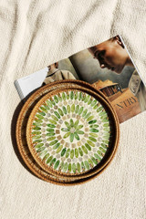 Celestial Bloom Tray Set - Olive | Sage and Paige AUS. Celestial Bloom Tray Set - Olive | Sage and Paige AUS.