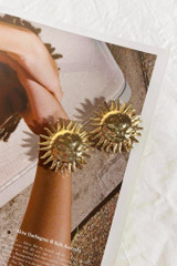 Nicolette Earrings - Gold | Sage and Paige AUS.