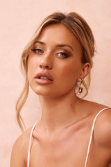 Orbit Shells Earrings - Green Orbit Shells Earrings - Green