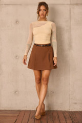 Just Like Me Mesh Top - Ivory