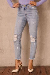 Sundown Blues Denim Jeans - Washed Blue
