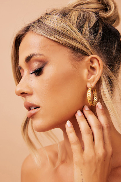 Demi Earrings - Gold | Sage and Paige AUS.
