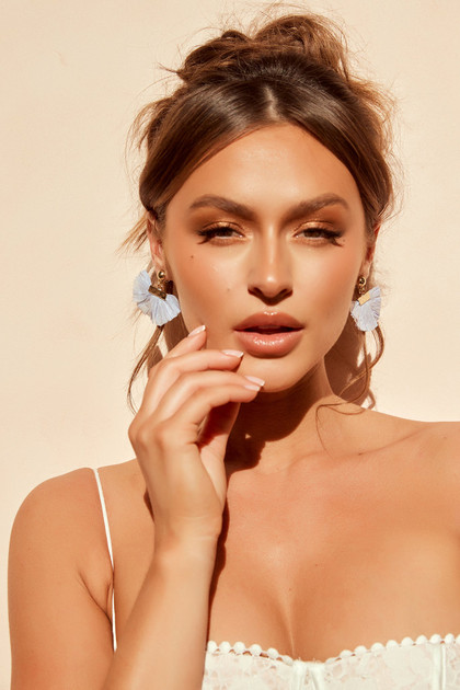 Paradiso Earrings - Lavender | Sage and Paige AUS.