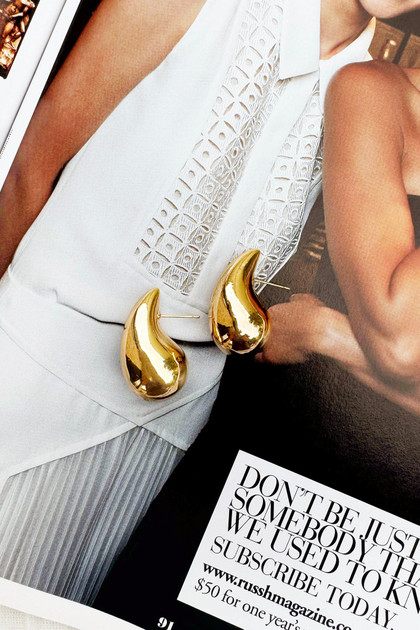 Ace Of Something Earrings - Gold | Sage and Paige AUS.