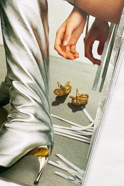 La La Earrings - Gold | Sage and Paige AUS.