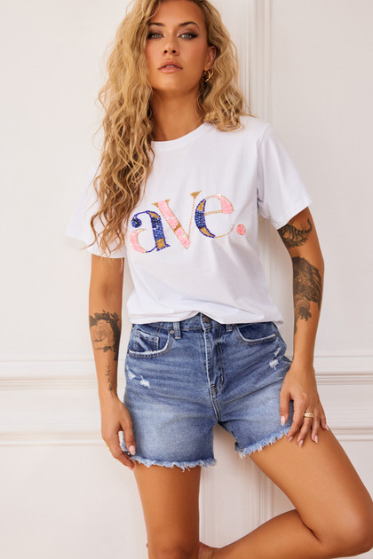 More Time Tee - White | Sage and Paige AUS.