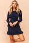 Saddle Up Dress - Navy | Sage and Paige AUS.