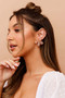 Eden Gold Earrings - Pink | Sage and Paige AUS.