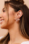 Eden Gold Earrings - Pink | Sage and Paige AUS.