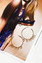 Tallulah Sparkle Hoop Earrings | Sage and Paige AUS.