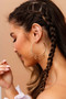 Tallulah Sparkle Hoop Earrings | Sage and Paige AUS.