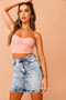 Megan Denim Skirt - Washed Blue | Sage and Paige AUS.