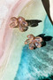 Eden Gold Earrings - Rose Gold | Sage and Paige AUS.