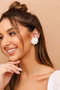 Flow Ivory Earrings - White | Sage and Paige AUS.